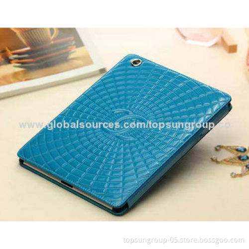 PU Leather Case, Luxury, for iPad 4, with Stand Function